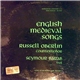 Russell Oberlin, Seymour Barab - Music Of The Middle Ages: Volume V - English Medieval Songs